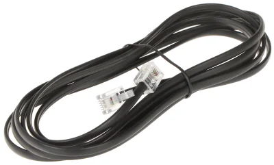 Cablu RJ11 - RJ11 RJ11-W/RJ11-W/2M, 2 m, negru