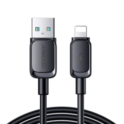 Cablu S-AL012A14 2.4A USB la Lightning / 2,4A/ 1,2m (negru)