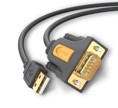 Cablu serial UGREEN 20210, 1 metru, USB 2.0 - RS-232