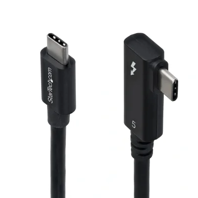 Cablu Thunderbolt STARTECH TBLT5MM80CM240WRA, 0,8 metri, Bărbat - Bărbat