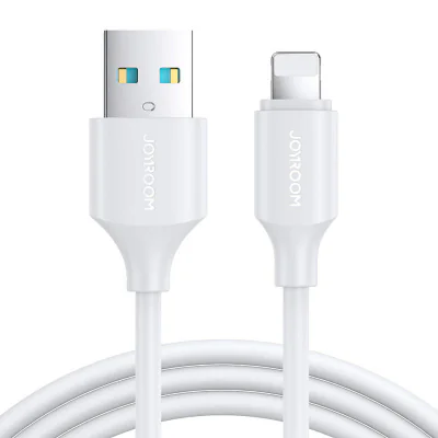 Cablu USB-A / Lightning / 2,4 A / 2 m Joyroom S-UL012A9 (alb)