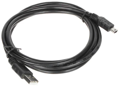 Cablu USB-A - Mini USB USB-W-MINI/USB-W-1.8, 1,8 m
