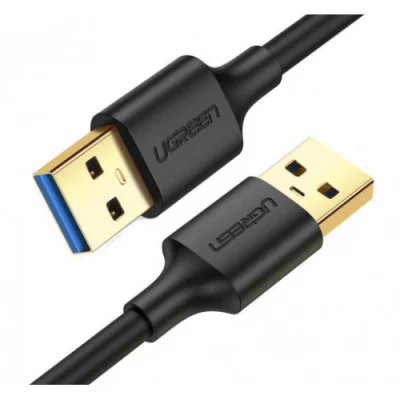 Cablu USB-A USB-A UGREEN 10371, USB 3.2 Gen 1 (3.1 Gen 1), 2 metri, USB A tată - USB A tată