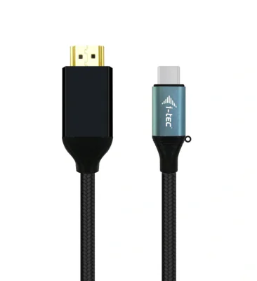 Cablu USB-C HDMI I-TEC C31CBLHDMI60HZ2M, 2 m, USB Type-C male - HDMI male, Black