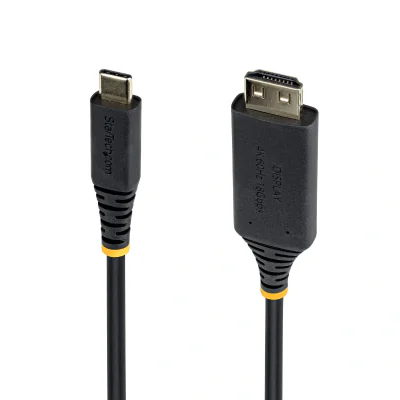 StarTech.com USB C to HDMI Adapter Cable 4.5m, Gripping HDMI Connector, 4K 60Hz, Thunderbolt Compatible, HDR, Uni-Directional Cord for MacBook, Dell, HP, Lenovo, 4.5 m, USB Type-C, HDMI Type A (Standard), Male, Male, Straight