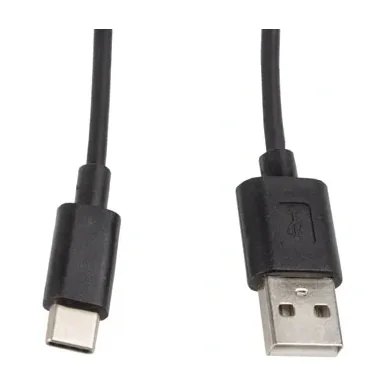 Cablu USB-C(M) - USB-A(M) 2.0 1 metru, Negru Lanberg