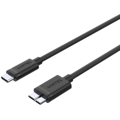 Cablu USB-C - micro USB-B UNITEK Y-C475BK, 1 m