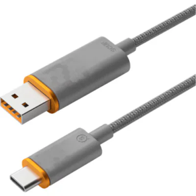 Cablu USB-C SCUF, 2m, Gri deschis