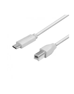 Cablu USB-C USB-B LOGILINK CU0160, USB 2.0, 1 metru, USB C tată - USB B tată