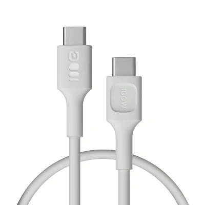 Cablu USB-C - USB-C Green Cell KABGC100PF200SW, POWERFLEX, 2 m, silicon