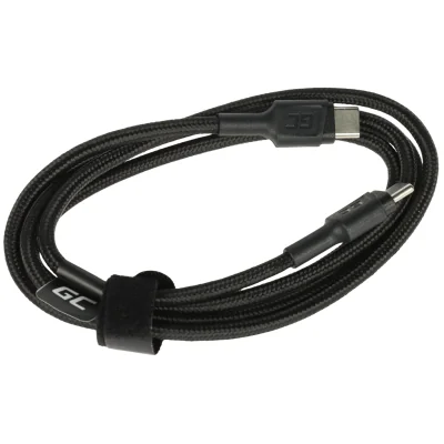 Cablu USB-C - USB-C Green Cell KABGC30, PowerStream, 1,2 m