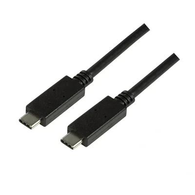 Cablu USB-C - USB-C LOGILINK CU0129, USB 3.2 Gen 2 (3.1 Gen 2), 1 metru, USB C tată - USB C tată