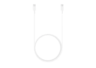 Cablu USB-C - USB-C SAMSUNG EP-DX310JWEGEU, 1,8 metri, USB C tată - USB C tată