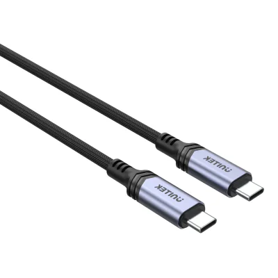 Cablu USB-C - USB-C UNITEK C14110GY-2M, 240 W, 2 m, nailon