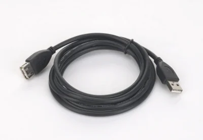 GEMBIRD CCP-USB2-AMAF-6 Gembird USB 2.0 A- A-socket 6ft cable black