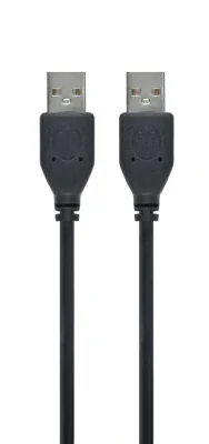 GEMBIRD CCP-USB2-AMAM-6 USB 2.0 AM/AM Cable 6FT Black