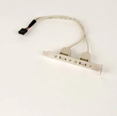 GEMBIRD CCUSBRECEPTACLE Gembird Receptacle on bracket 10P housing 25cm