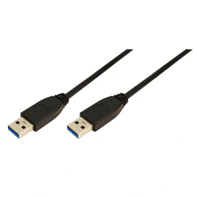 CABLU USB LOGILINK, USB 3.0 (T) la USB 3.0 (T), 2m, black, "CU0039"