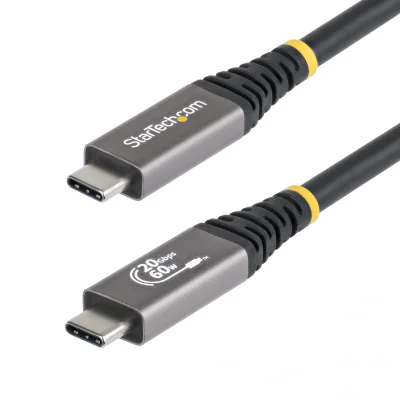 Cablu USB STARTECH CC3 metri20GUSB4CX, USB4 Gen 2x2, 3 metri, USB C tată - USB C tată