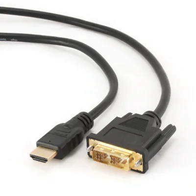 GEMBIRD CC-HDMI-DVI-0.5M Gembird HDMI to DVI male-male cable with gold-plated connectors 0.5m