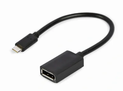 GEMBIRD A-CM-DPF-01 USB-C to DisplayPort adapter black