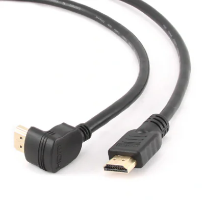 GEMBIRD CC-HDMI490-6 90 degrees HDMI male-male cable with gold-plated connectors 1.8m