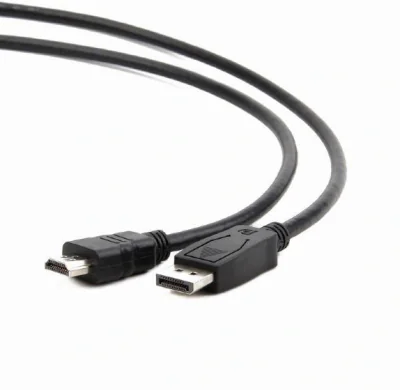 Cablu video Spacer, HDTV (T) la HDTV (T), 1.8m, conectori auriti, rezolutie maxima 4K (3840 x 2160) la 60 Hz, negru