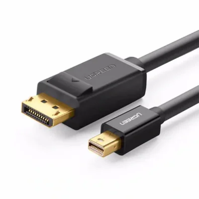 CABLU video Ugreen, "MD105" mini DP (T) la DP (T) 4K la 60Hz, lungime 1.5m, negru "10477" - 6957303814770