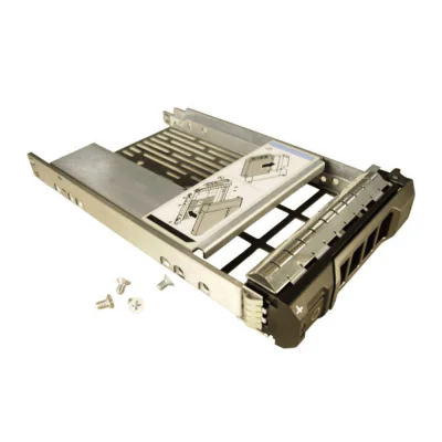 Origin Storage Caddy for Dell PowerEdge R/T x10/x20 incl 2.5in to 3.5in Conversion Kit, Silver