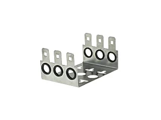 Cadru de montare pe spate Krone LSA-GN-10/3, 3 module profil