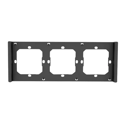 Cadru pentru comutator M5 80 triplu de 3 ori SONOFF M5-3C-80-F (grafit/negru)