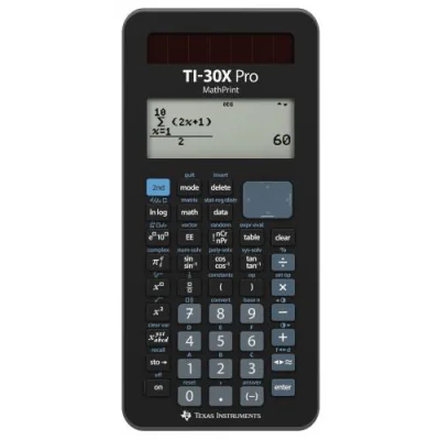 CALCULATOR de BIROU Texas Instruments TI-30X PRO MathPrint, advanced scientific calculator "30XPROMP/TBL/2E7"