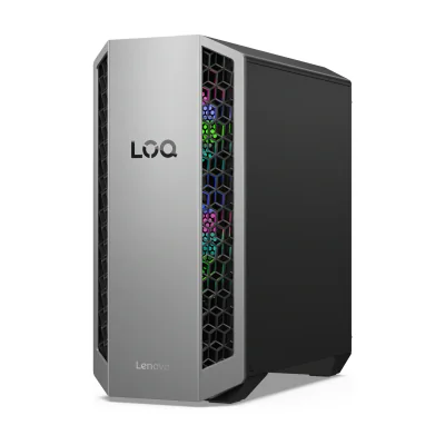Calculator Gaming PC Lenovo LOQ Tower 26ADR10, AMD Ryzen 7 8745HX, 16GB RAM, 1TB SSD, AMD Radeon RX 9070 XT, Fără OS, Eclipse Black