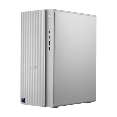 Calculator Office PC Lenovo IdeaCentre Tower 17IAS10, Intel Core Ultra 7 265, 16GB RAM, 512GB SSD, Intel Integrated Graphics, Fără OS, Cloud Grey