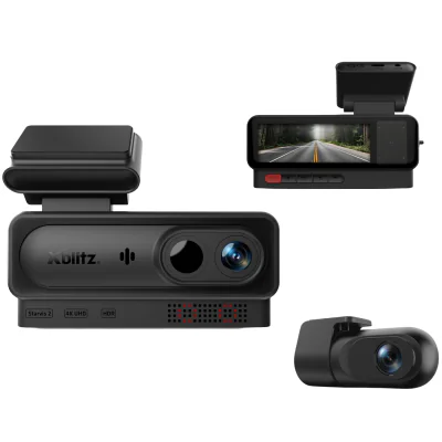 Cameră auto Dash Cam DELTA-OPTI XB-FUTURE-3CH-PROFESSIONAL, 3 canale, senzor SONY STARVIS 2 IMX678