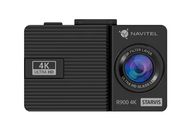 Camera Auto DVR NAVITEL R900 4K, Filmare infrared, senzor SONY 415 STARVIS, 3840*2160P 30fps, USB-C, G-sensor, sunet, Difuzor, microSD pana la 256GB, Suport parbriz "R900 4K"