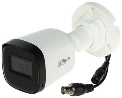 Cameră bullet AHD, HD-CVI, HD-TVI DAHUA HAC-B1A51-U-0280B-S2, 5 Mpx, 2,8 mm