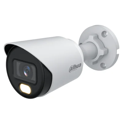 Cameră bullet AHD, HD-CVI, HD-TVI DAHUA HAC-HFW1239T-A-LED-0280B-S3, Full-Color, 1080p, 2,8 mm