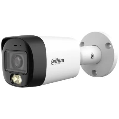 Cameră bullet AHD, HD-CVI, HD-TVI DAHUA HAC-HFW1500RM-IL-A-0280B-S3-DIP, Smart Dual Light, 5 Mpx, 2,8 mm
