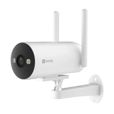 CAMERA BULLET EZVIZ 4G 4MP IR 30M H5 4G, Senzor CMOS de scanare progresivă de 1/2.8", Lentila: 4mm@F1.6, IR 30M, Unghiul PT:  view angle: 102°(Diagonal), 86°(Horizontal), 46° (Vertical), Compresie: H.265 / H.264, Alimentare: DC 12V/1A 7W Conectivitat