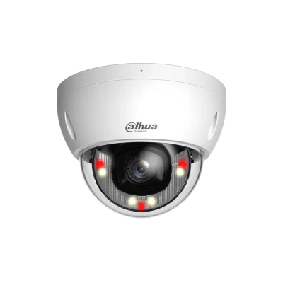 Camera de retea Dome WizSense Smart Dual Light 6MP, lentila focala fixa IPC-HDBW2649E-S-IL-0280B