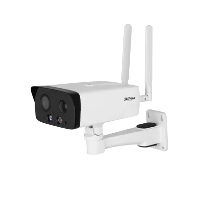 Camera de supraveghere 4G WizSense bullet, 4 MP, IR, cu obiectiv fix IPC-HFW3441DG-AS-4G-EAU-B
