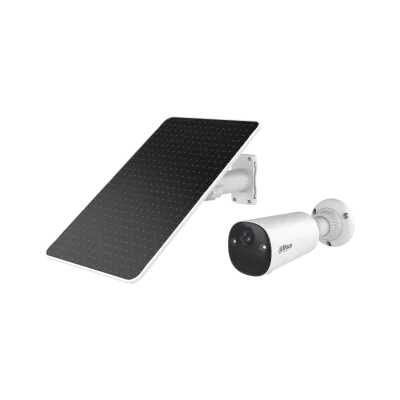 Camera de supraveghere bullet 4MP, conectivitate 4G cu baterie si panou solar KIT/BF4CP-4G-XL/M0508