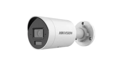 Camera de supraveghere Bullet 8MP Hikvision DS-2CD2083G2-LI2U(2.8MM), lentila fixa: 2.8mm, Senzor:CMOS de scanare progresivă de 1/2,7"; Rezolutie:3840 × 2160;Iluminare: Culoare: 0,01 Lux @ (F2.0, AGC ON), alb/negru: 0Lux cu IR;Compresie video:H.265+;