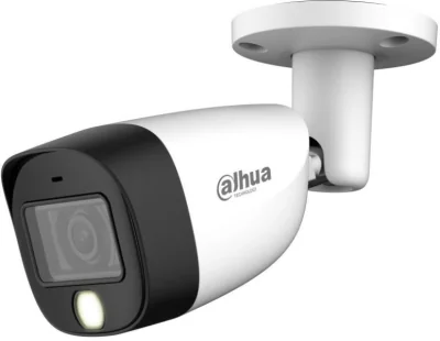 Camera de supraveghere Dahua HAC-HFW1500CM-IL-A-0360B-S2 Bullet, Analogica, 5MP, Smart Dual Light, 3.6mm, IR 20m, IP67