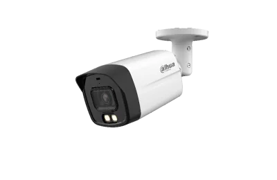 Camera de supraveghere Dahua HAC-HFW1509TLM-A-LED-0360B-S2 Bullet HDCVI Full-color 5MP, CMOS, 3.6mm, 40m, WDR, Microfon, IP67