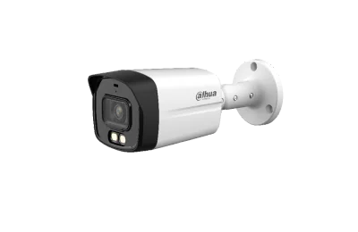 Camera de supraveghere Dahua HAC-HFW1801TLM-IL-A-0360B-S2 Bullet HDCVI si analogic, 3.6 mm, 4K, IR 40m, microfon integrat, metal+plastic