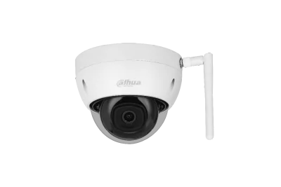 Camera de supraveghere Dahua IPC-HDBW1430DE-SW-0280B Dome, IP, Wi-Fi, 4MP, H.265+, CMOS 1/3'', 2.8mm, IR 30m, MicroSD, IP67, IK10, metal