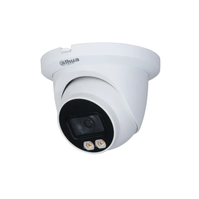 Camera de supraveghere Dahua IPC-HDW3249TM-AS-LED-0280B IP AI Dome Full-color 2MP, CMOS 1/2.8'', 2.8mm, LED 30m, WDR, Microfon, IP67, PoE