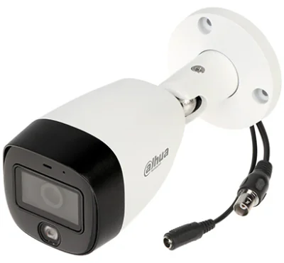 Cameră de supraveghere HDCVI Bullet 8 MP Smart Dual Light DAHUA HAC-HFW1801CM-IL-A-0280B-S2, 2.8 mm, WL 20 m, IR 20 m, White